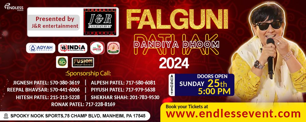 FALGUNI PATHAK DANDIYA DHOOM 2024 | Events in Manheim | Endless Event