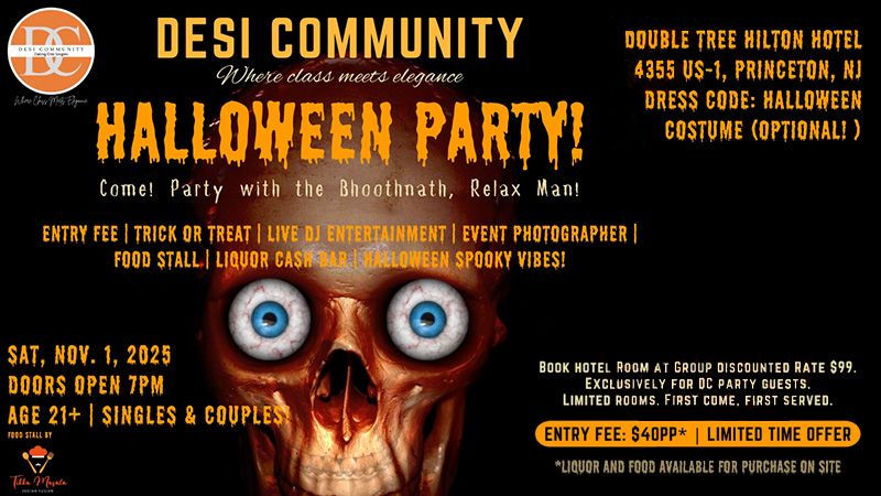 Halloween Party 2025 | Events in Princeton | Endless Event