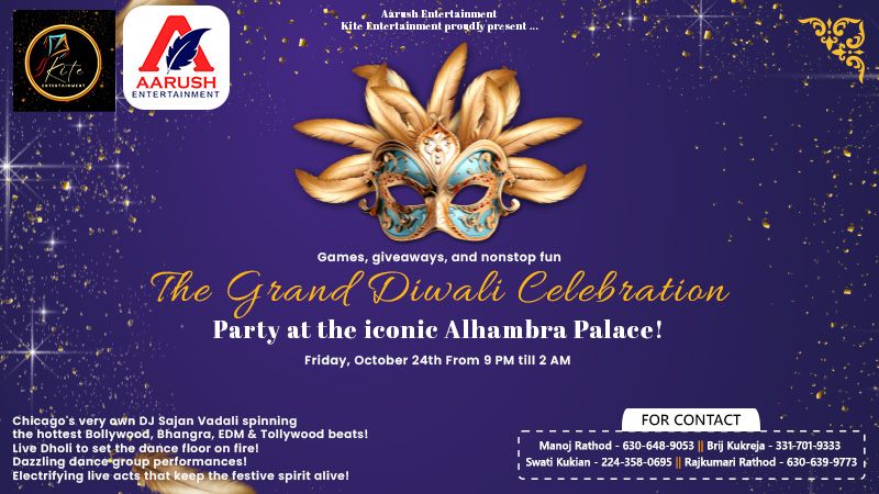 Diwali - Celebration Party 2025 In Chicago | Events in Chicago | Endless Event
