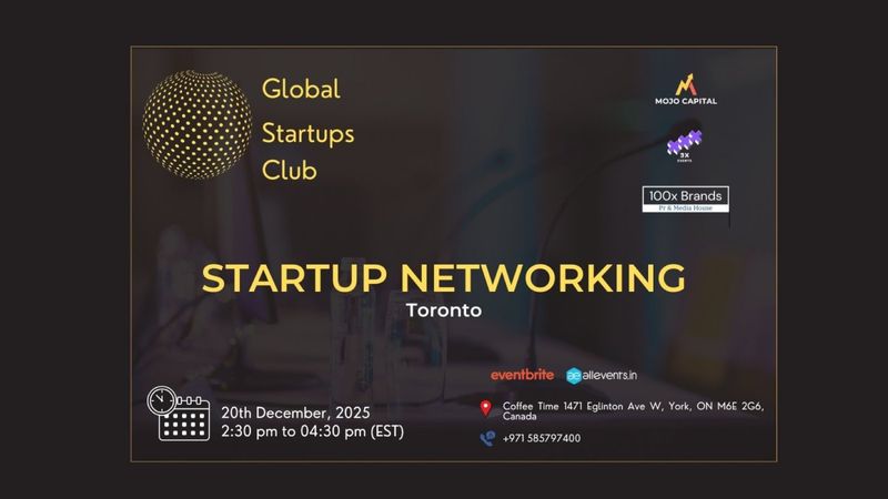 GLOBAL STARTUPS CLUB L STARTUP NETWORKING Toronto 2025 | Events in Toronto | Endless Event