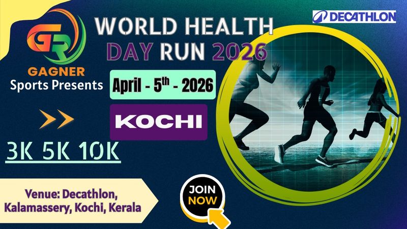 WORLD HEALTH DAY RUN 2026 | Events in Ernakulam | Endless Event