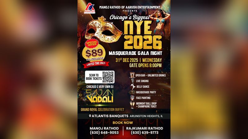 New Year 2026 In Illinois | Events in Arlington Heights | Endless Event