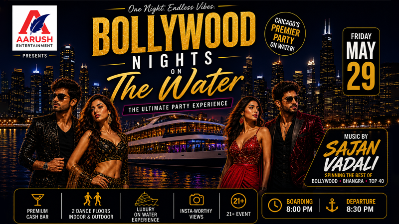 Bollywood Water Nights - Chicagos Premier Party On Water | Events in Chicago | Endless Event