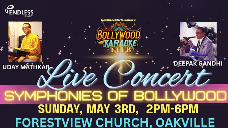 Live Concert - Symphonies Of Bollywood. Live Concert - Symphonies Of Bollywood. | Events in Oakville | Endless Event