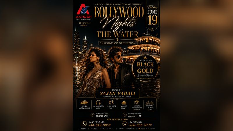 BOLLYWOOD NIGHTS ON THE WATER BOLLYWOOD NIGHTS ON THE WATER | Events in Chicago | Endless Event