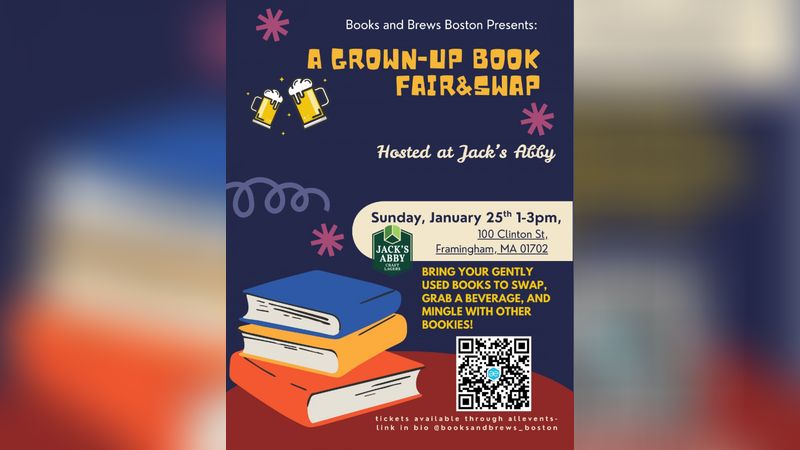 A Grown-Up Book Swap | Events in Framingham | Endless Event