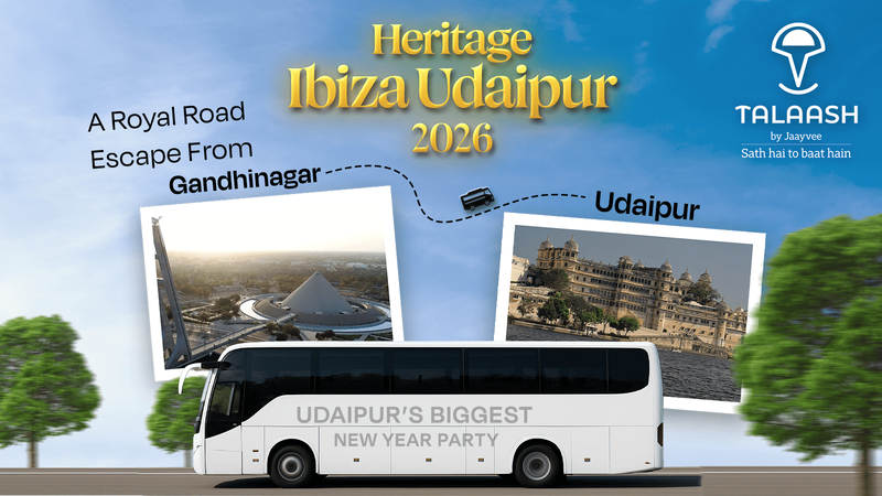 New Year Road Trip - A Royal Road Trip From Ahmedabad New Year Road Trip - A Royal Road Trip From Ahmedabad | Events in Udaipur | Endless Event