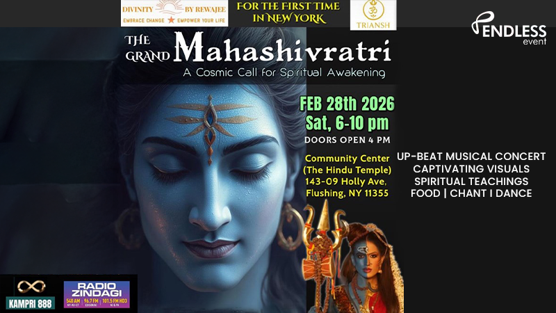 The Grand Mahashivratri - A Cosmic Call For Spiritual Awakening | Events in Holly Ave | Endless Event