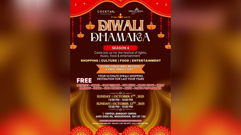 Diwali Dhamaka Season 4 | Events in Mississauga | Endless Event