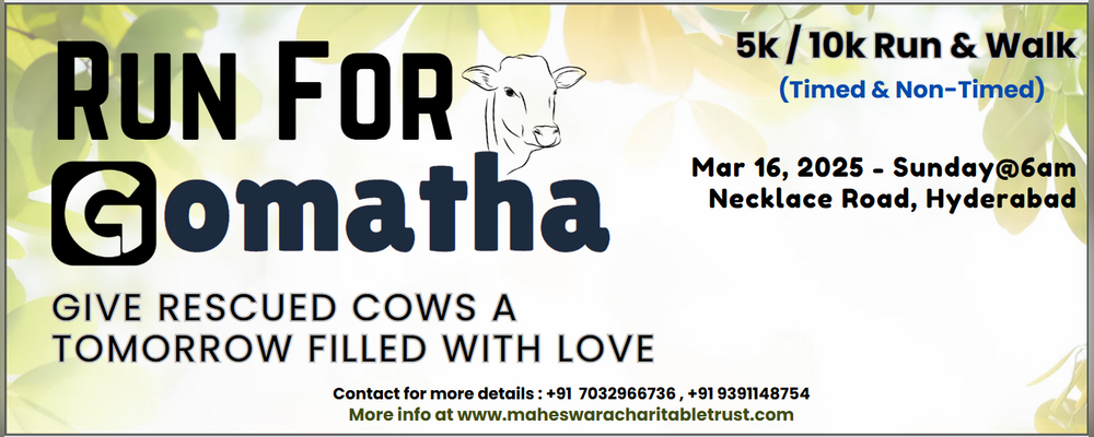 Run For Gomatha 2nd Edition | Events in Hyderabad | Endless Event
