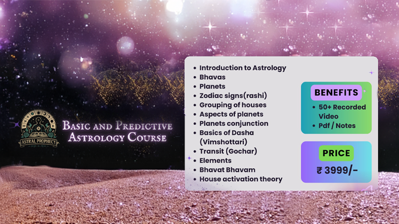 BASIC AND PREDICTIVE ASTROLOGY COURSE BY ASTRAL PROPHECY | Events in Ahmedabad | Endless Event