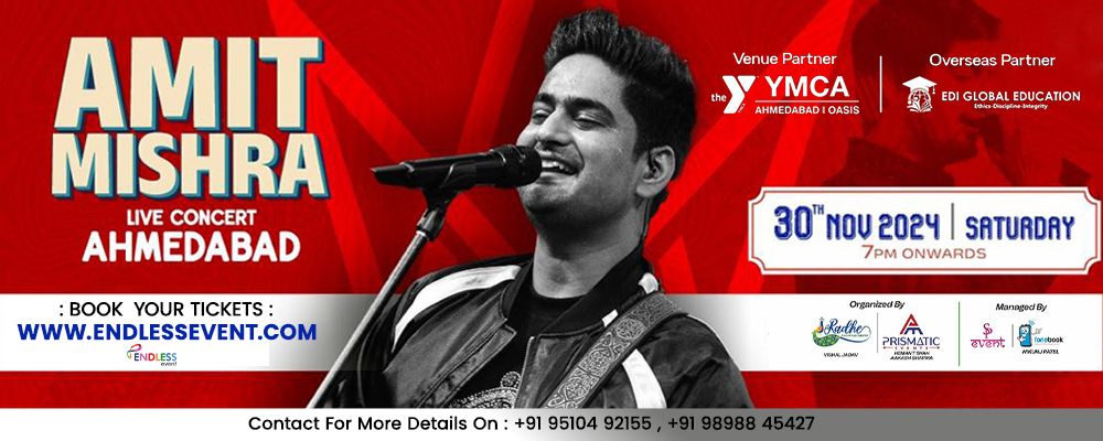 AMIT MISHRA LIVE CONCERT | Events in Ahmedabad | Endless Event