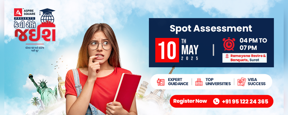 Study Abroad Spot Assessment Event 10th May | Surat | Events in Surat | Endless Event