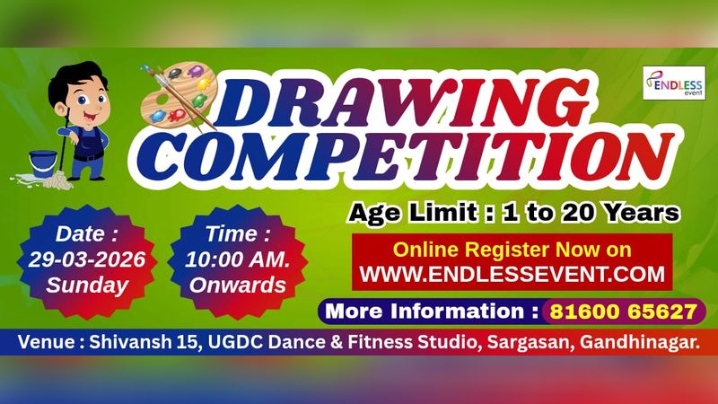 GREEN & CLEAN DRAWING COMPETITION 2026 | Events in Gandhinagar | Endless Event