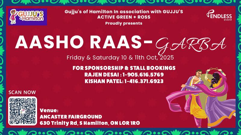 AASHO RAAS GARBA | Events in Hamilton | Endless Event