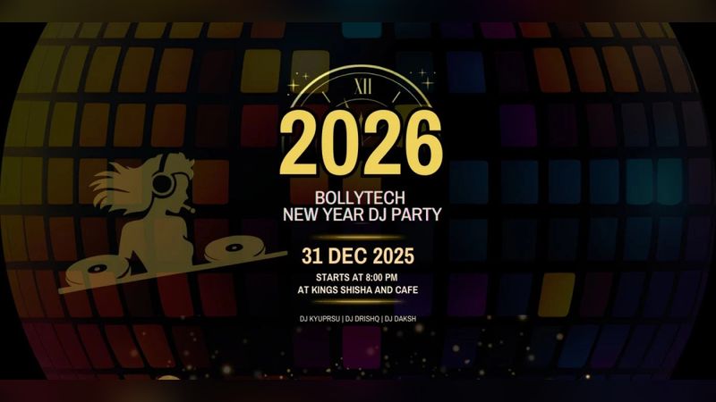 NEW YEAR DJ PARTY-2026 | Events in Ahmedabad | Endless Event