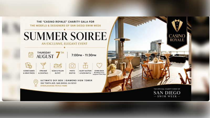 Summer Soiree At Ultimate Skybox - San Diego | Events in San Diego | Endless Event