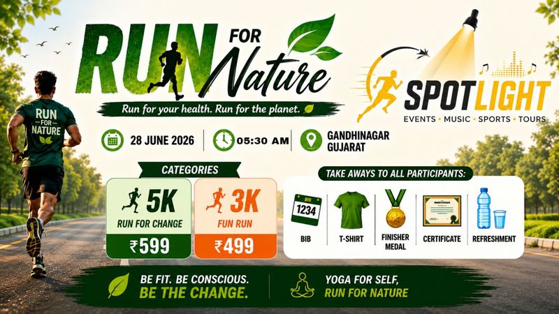 RUN FOR NATURE 2026 | Events in Gandhinagar | Endless Event