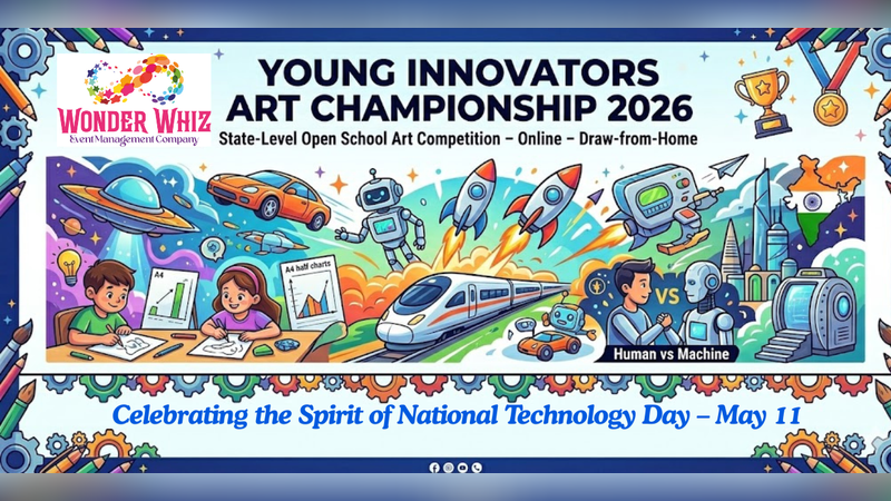 Young Innovators Art Championship 2026 - Online - Drawing Competition Young Innovators Art Championship 2026 - Online - Drawing Competition | Events in Chennai | Endless Event