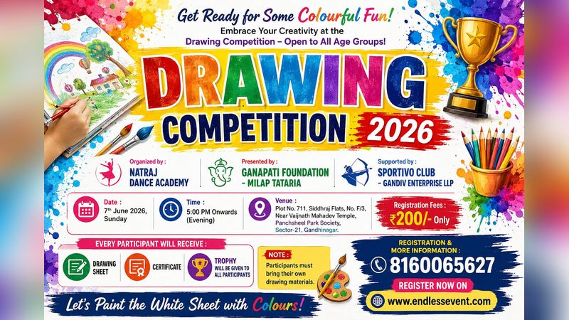 DRAWING COMPETITION 2026 DRAWING COMPETITION 2026 | Events in Gandhinagar | Endless Event