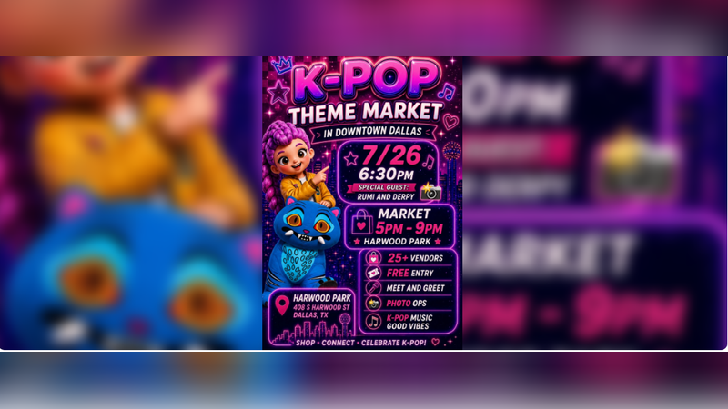 K Pop Demon Hunters Theme Market | Events in Matador | Endless Event