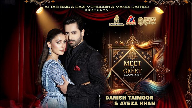 MEET AND GREET QAWWALI NIGHT WITH DANISH TAIMOOR & AYEZA KHAN | Events in Mount Prospect | Endless Event