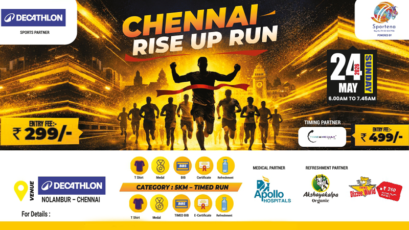CHENNAI RISE UP RUN - FUN And AWARNESS MARATHON | Events in Chennai | Endless Event