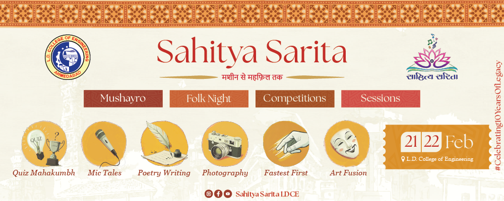 Sahitya Sarita 2025 | Events in Ahmedabad | Endless Event