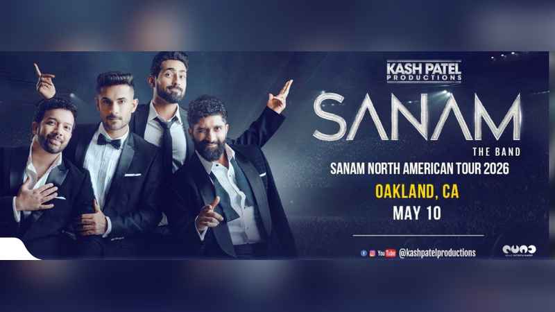 SANAM North American Tour 2026 - Oakland, CA SANAM North American Tour 2026 - Oakland, CA | Events in Oakland | Endless Event