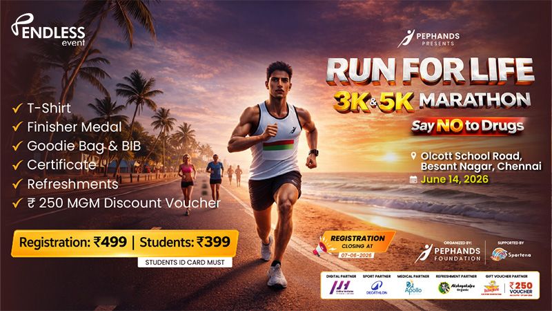 Run For Life | Events in Chennai | Endless Event