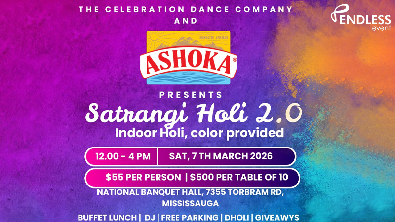 Satrangi Holi 2.0 Satrangi Holi 2.0 | Events in Mississauga | Endless Event