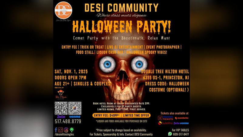 Halloween Party 2025 | Events in Princeton | Endless Event