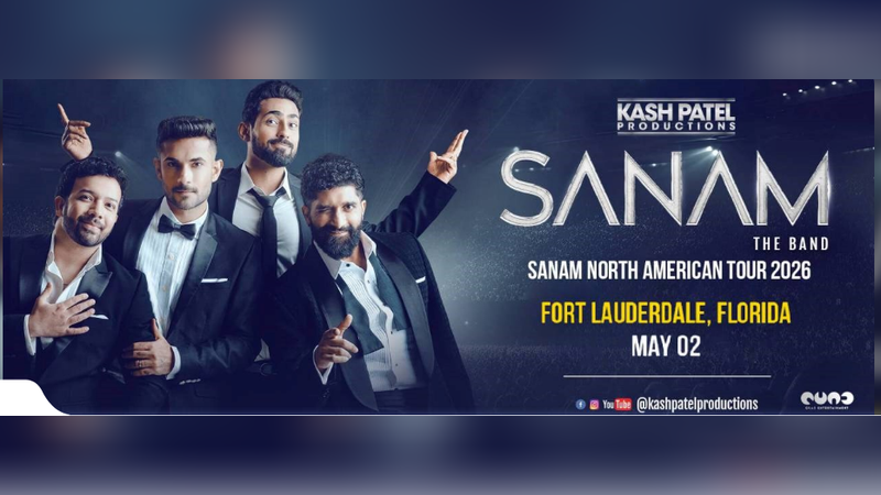 SANAM North American Tour 2026 | Events in Fort Lauderdale | Endless Event