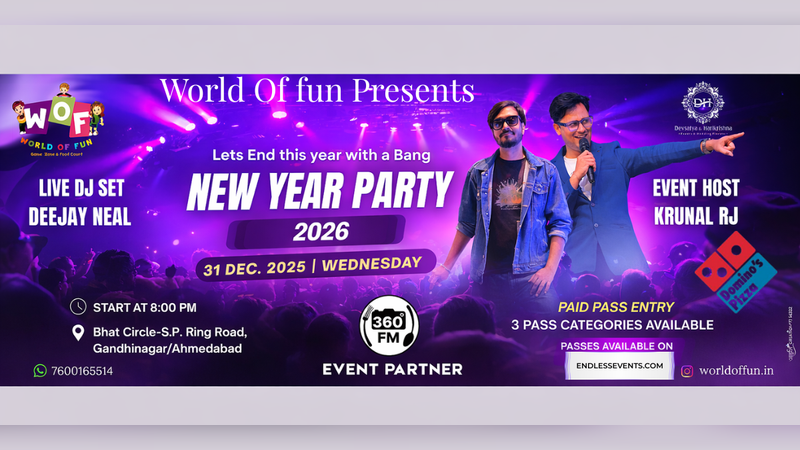 2026 Let's Celebrate New Year | Events in Ahmedabad | Endless Event