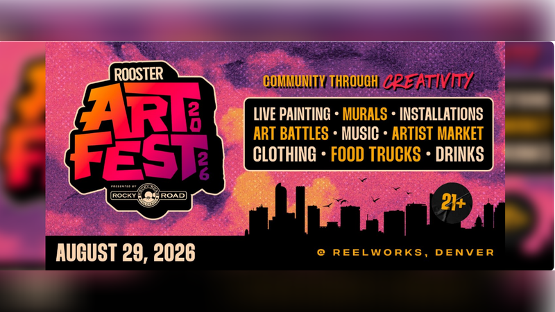 Rooster ArtFest 2026 | Events in Denver | Endless Event