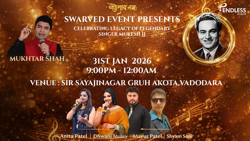 Ek Shaam Purani Yado K Naam | Events in Vadodara | Endless Event