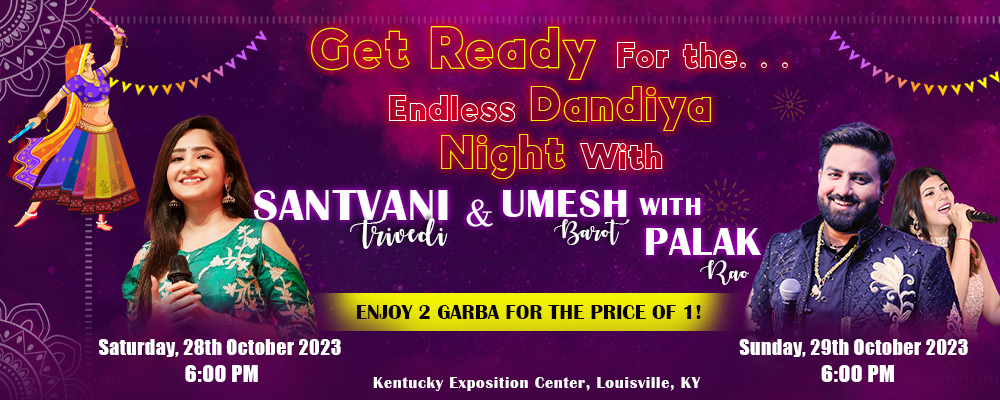 Kentucky's Biggest Garba Night - 2023