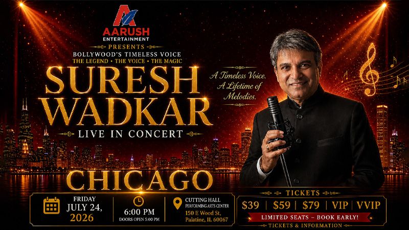 Suresh Wadkar Live In Concert - Chicago 2026 Suresh Wadkar Live In Concert - Chicago 2026 | Events in Palatine | Endless Event