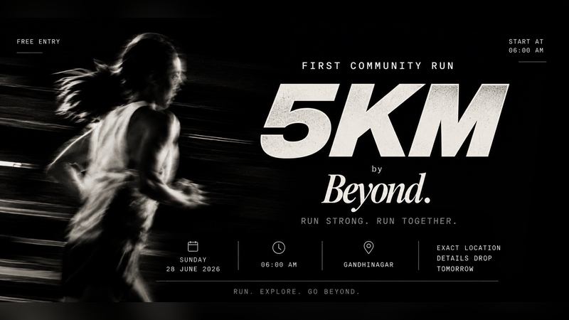 Beyond Begins | 5K Fun Run | Events in Gandhinagar | Endless Event