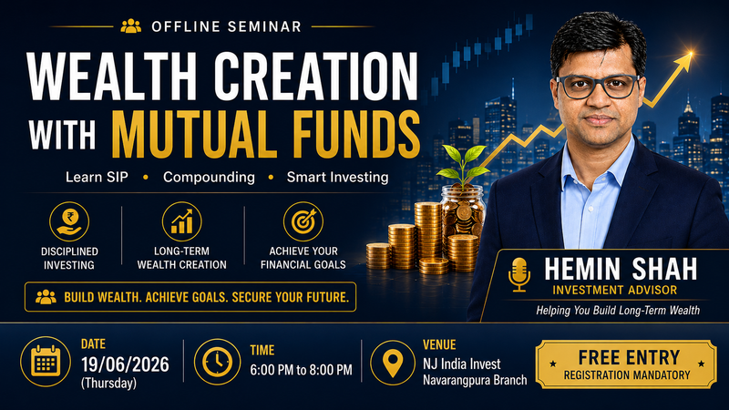 WEALTH CREATION WITH MUTUAL FUNDS | Events in Ahmedabad | Endless Event