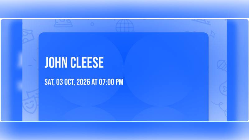 John Cleese | Events in Hamilton | Endless Event