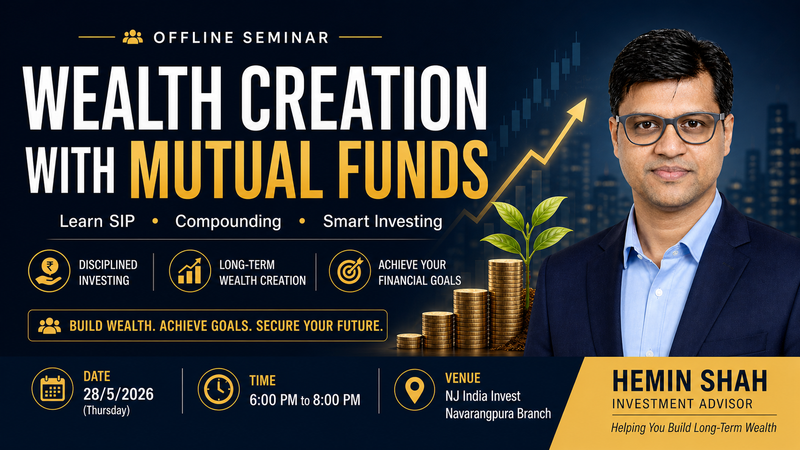 WEALTH CREATION WITH MUTUAL FUNDS | Events in Ahmedabad | Endless Event