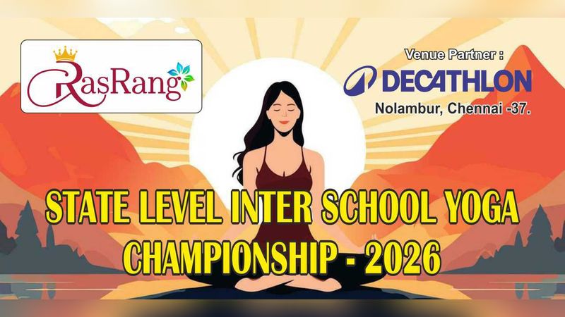 State Level Inter School Yoga Championship Mar 2026 | Events in Chennai | Endless Event