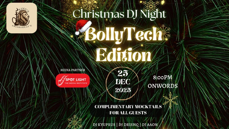 CHRISTMAS DJ PARTY - BOLLYTECH EDITION CHRISTMAS DJ PARTY - BOLLYTECH EDITION | Events in Ahmedabad | Endless Event