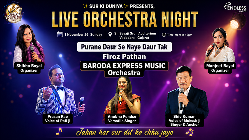 Sur Ki Duniya presents by Shikha Bayal live Orchestra night