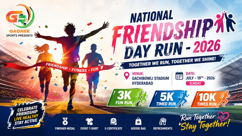 NATIONAL FRIENDSHIP DAY RUN – 2026