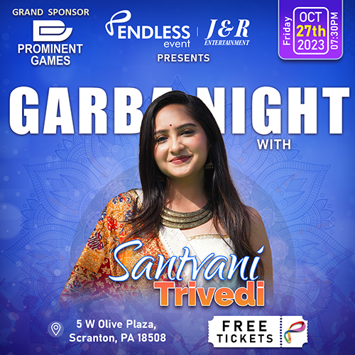 Garba Festival Of Pennsylvania With Santvani Trivedi