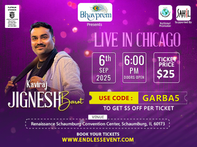 Chicago Garba Night 2025 With Jignesh Barot
