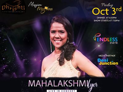 Mahalakshmi Iyer Live In Concert - A Night To Remember!
