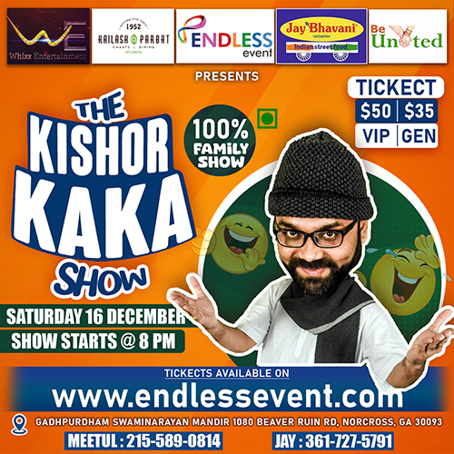 The Kishor Kaka Show At Georgia